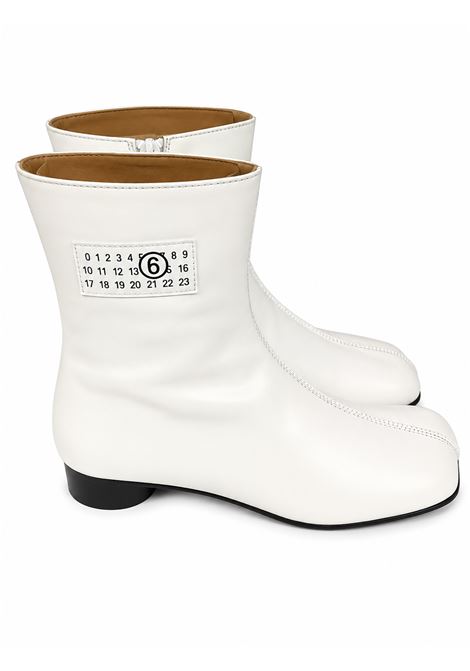Stivaletti con logo MM6 KIDS MAISON MARGIELA | 838933